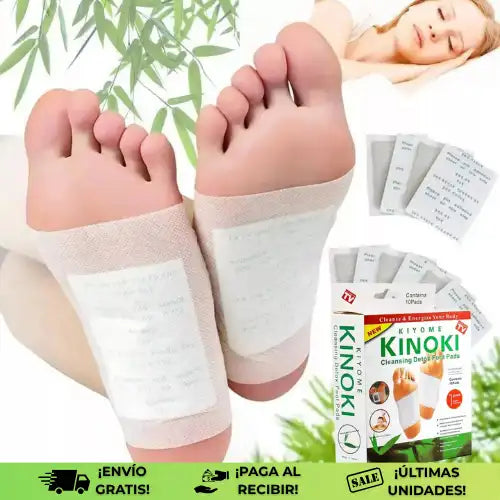 Kinoki™ x30 unds | ¡No permitas que el cansancio te gane la batalla!
