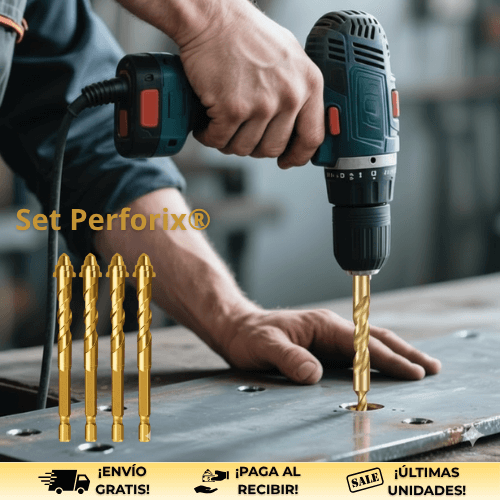 Set de Brocas Perforix® | Fuerza que atraviesa todo