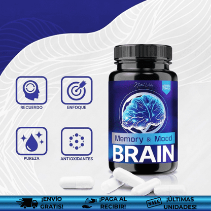 MoodBrain® | Píldoras de apoyo cerebral para combatir la neuropatía