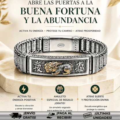 Feng Shui Pixiu®| Brazalete de buena fortuna y abundancia