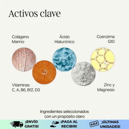 MarineCollagen® | Suplemento que revitaliza tu piel, cabello y uñas