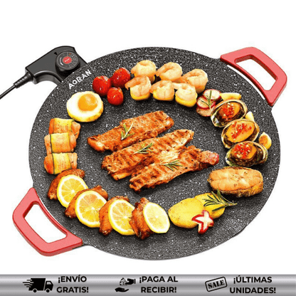 GrillPro® | Sartén eléctrico que revoluciona la cocina en tu mesa