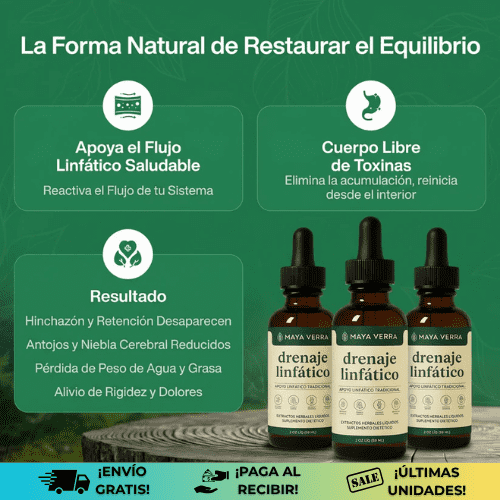 LymphoriaDrops® 1 und | Suplemento de gotas de drenaje linfático