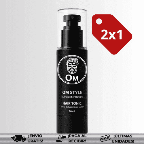 OmHair® | Tratamiento eficaz para caída del cabello ¡OFERTA 2x1!