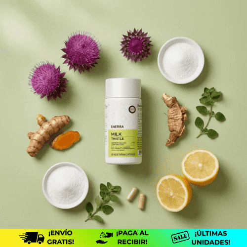Enerra® | Pastillas detox para nutrir y limpiar tu hígado con la máxima eficacia