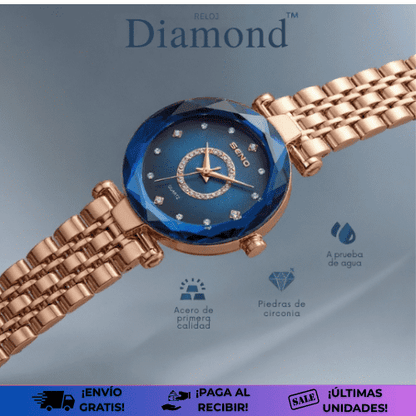 Reloj Diamond™ | Elegancia, lujo y minimalismo en tu muñeca