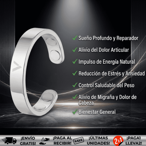 Vayro™ | Anillo magnético para el control de la artritis