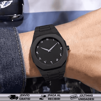 BlackPhantom™ | Reloj árabe imponente y versátil