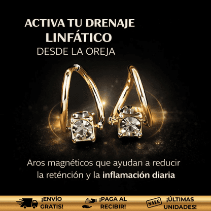 Aretes ZenEar® | Drena la hinchazón sin dieta ni rutina
