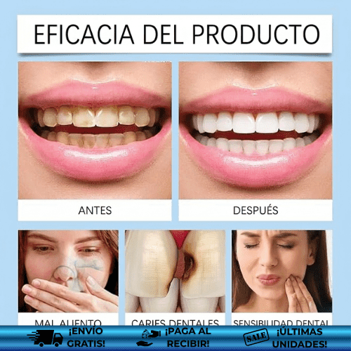 DentalCavity® ¡OFERTA 2x1! | Spray reparador y protector de dientes