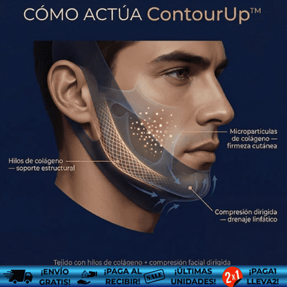 ContourUp™ ¡Oferta 2x1! + eBook Profesional | Banda moldeadora antipapada