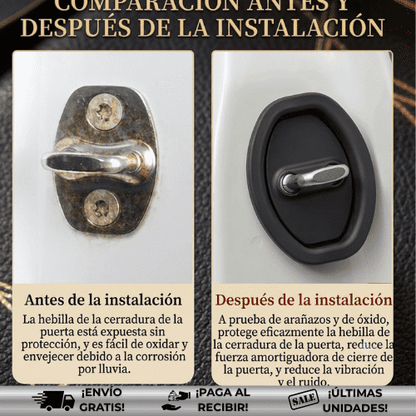 SlamShield® ¡Set x4 Unds! | Protectores de golpes para puertas