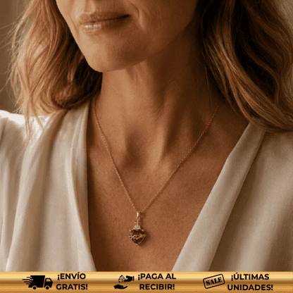 RedGrace™ | Collar sagrado corazón de jesús + Caja de regalo