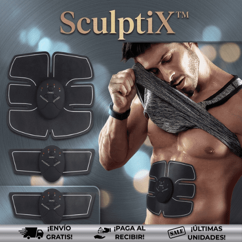SculptiX™ | Estimulador muscular recargable para tonificar