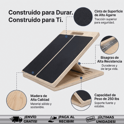 SlantBoard® | Tabla de estiramiento inclinada para fortalecer tus piernas