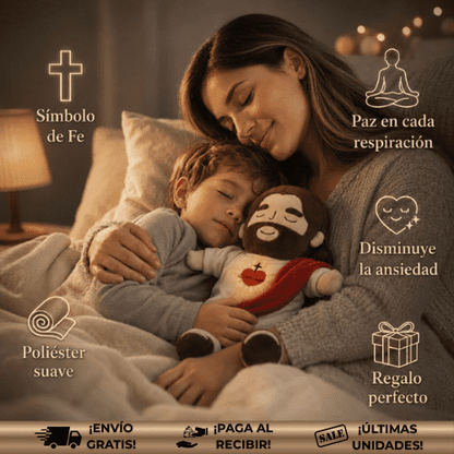 Peluche MyJesús™ | Un Abrazo de fé, consuelo y paz interior