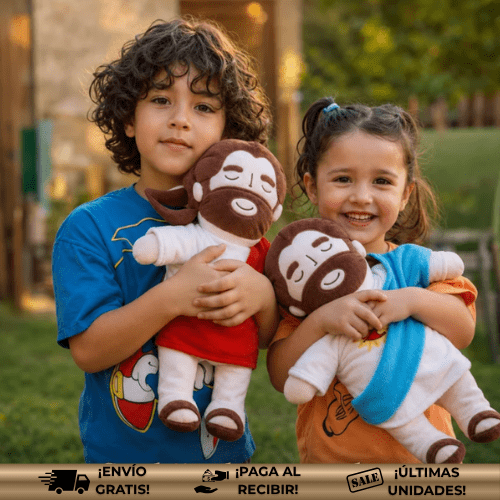 Peluche MyJesús™ | Un Abrazo de fé, consuelo y paz interior