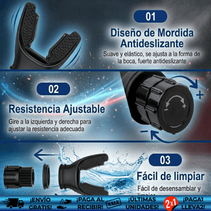 PulTrainer® ¡Oferta 2x1! | Entrenador de pulmones para  aumentar resistencia