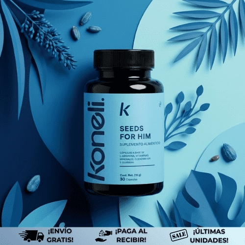 SeedsForHim™ | Suplemento vitalizador que mejora tu fertilidad