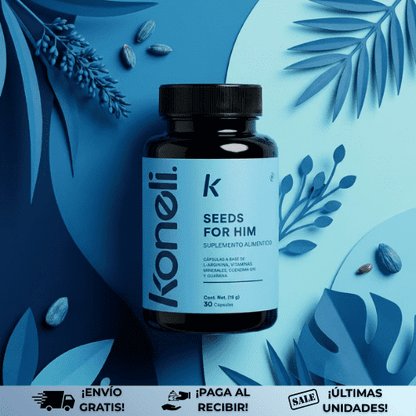 SeedsForHim™ | Suplemento vitalizador que mejora tu fertilidad