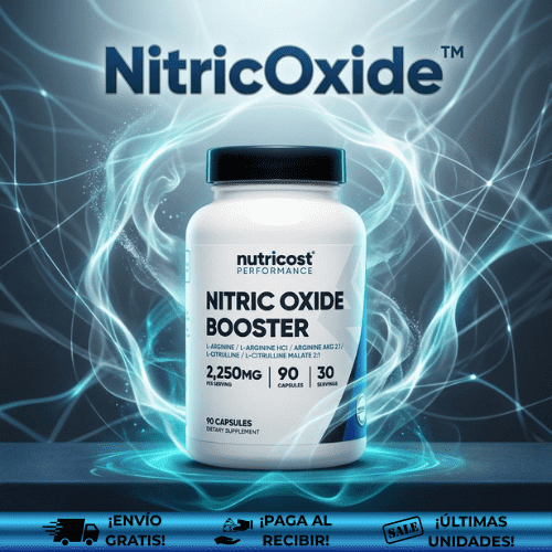 NitricOxide Nutricost™ | Potenciador de oxido nítrico para aumentar el rendimiento