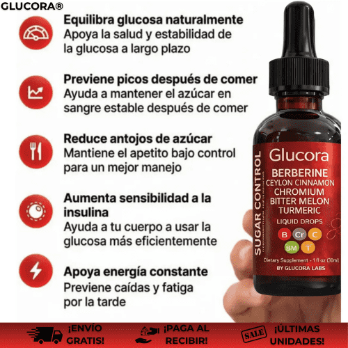 GLUCORA®| Suplemento de control de glucosa