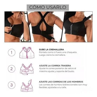 FitBra® | Sujetador Deportivo Anti Rebote Premium + Regalo Especial