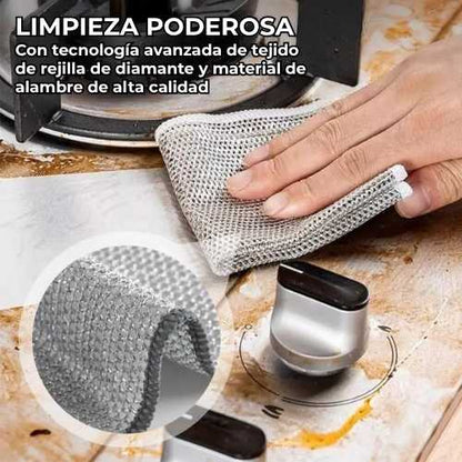 Paños Shynex™ | Elimina suciedad, grasa y manchas en segundos ¡Pagas 5 Llevas 10!