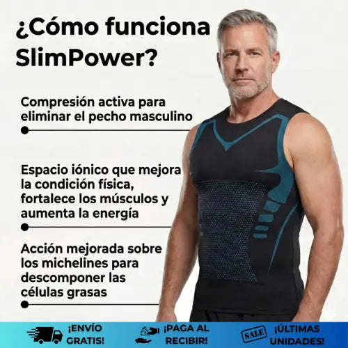 SlimPower® | Camisilla para eliminar barriga ¡OFERTA 2X1!