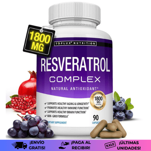 ResveratrolComplex® x90 caps | ¡No dejes que tu vitalidad se escape!