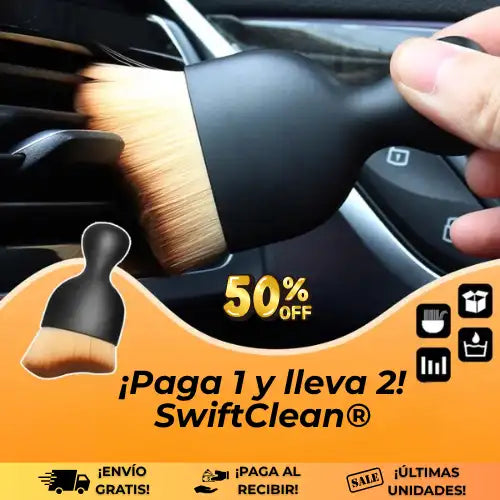 SwiftClean® | ¡No permitas que el polvo se acumule ni un día más!